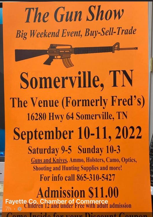Somerville tn show this weekend Events and Gatherings
